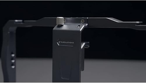 Miniatura 13 de 9.Solutions Plataforma de video para teléfono inteligente, estabilizador de video de mano, kit de aparejo de video de mano, jaula de vlogging para