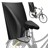 ANZOME Regenschutz für Fahrradkindersitze, universell wasserdichte Abdeckung für Kinderfahrradsitze hinten - Schutz vor Regen, Schmutz und Nässe.