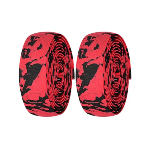 Ruban de guidon vélo de route EVA guidoline VTT adhésive noire rouge