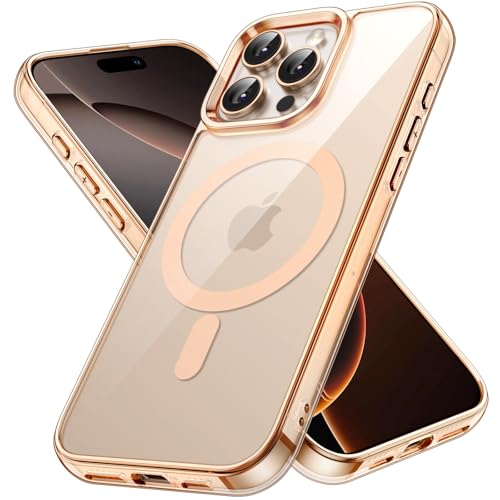 JETech Magnetic Case for iPhone 16 Pro Max, Desert