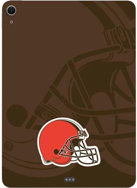 Skinit Decal Tablet Skin Compatible with iPad Air 11in (2024-2025) - Officially Licensed NFL Cleveland Browns Double Vision Design