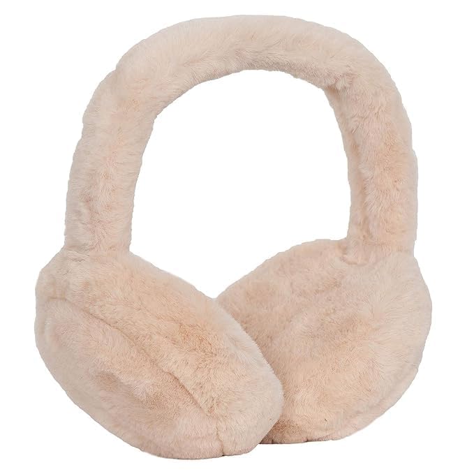 COZY WINTER FAUX FURR EAR MUFFS | SOFT PLUSH WARM HEADWEAR |OUTDOOR WINDPROOF EARWARMERS FOR COLD WEATHER FOR MEN AND WOMEN-image-28