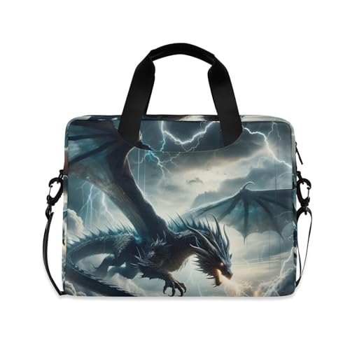 Maletín para portátil ALAZA Dragon in Sky 13-15.6 pulgadas miniatura 1