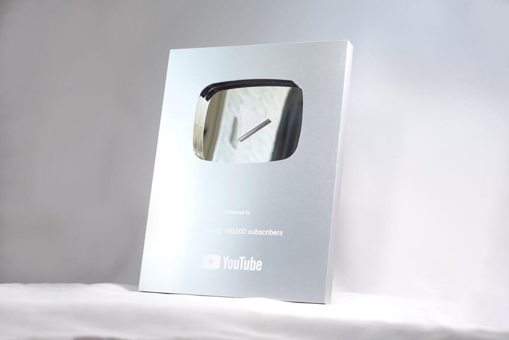 【本物】YouTube銀の表彰状【ロシア語版】 本物】YouTube銀の表彰状【ロシア語版】