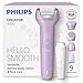 Philips Epilator Series 9000 - Cordless Wet and Dry Electric Epilator, Hair Removal for Body, Face and Bikini, with ProGuide, 9 Accessories, 60 min. Runtime, Model BRE729/00
