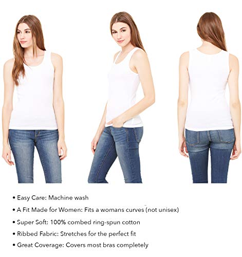 Bridal Shower Bride White Shirt - Flirty Bride Rhinestone Tank Top - Bridal Shower Supplies - Small - White Tank(Flrtbrd Rs) Wht/Sml #TOP3