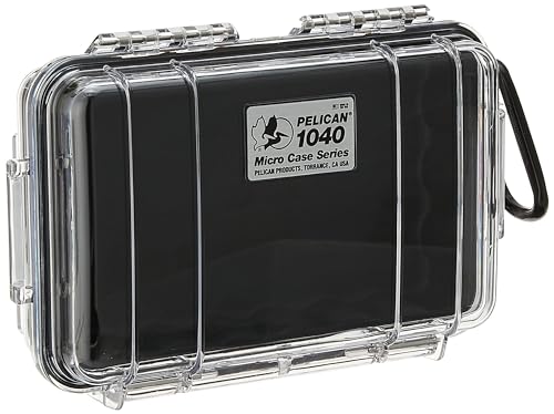 Pelican 1040 Micro Case (Black/Clear) by Pelican - Used condition - US$22.85