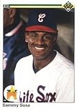 1990 Upper Deck Baseball #17 Sammy Sosa Rookie Card