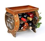 Las botellas se colocan en los espacios previstos para ello, gracias al almacenamiento horizontal, se evita que el corcho se seque y, por lo tanto, la entrada de aire.