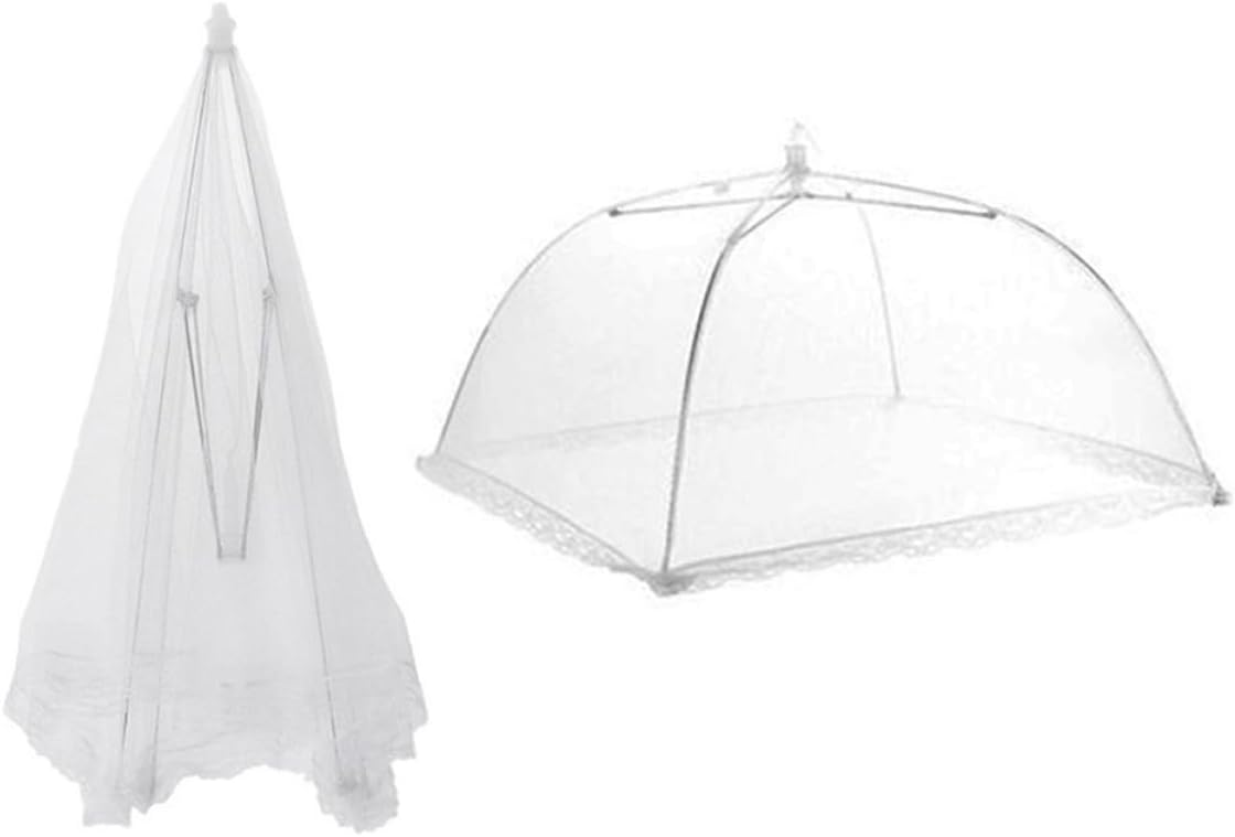 12pcs Pop Up Mesh Food Tent Umbrella Collapsible and Reusable Food Covers for Outdoor Parties Picnics Camping and Bbqs Keep