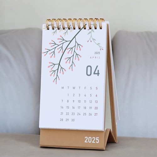 2025 Desk Calendar - Standing Flip 2025 Desktop Calendar with Thick Paper Size : 6 x 4 inch for Office,School,Family (multicolor) 7 41aGeqnnIbL