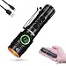 Produktbild Wurkkos FC13S Taschenlampe Led Aufladbar - 2500 Lumens Extrem Hell Taschenlampe - Rampen/Stufenmodus Led Taschenlampe USB C- IP68 Wasserdichte Taschenlampe für Camping Outdoor Wandern Angeln(5000K)