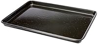 MASTERPRO MPVITHB3 Baking Tray, Carbon Steel/Vitreous Enamel/Black