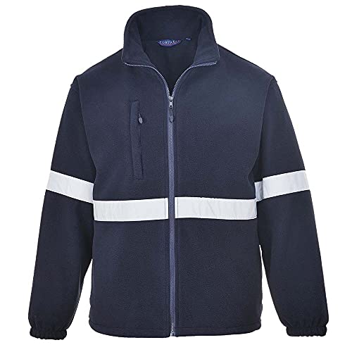 Veste polaire homme 3XL marine chaude Iona grande taille