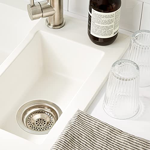 WENKO Proteggi scarichi acciaio set 2 pezzi - set