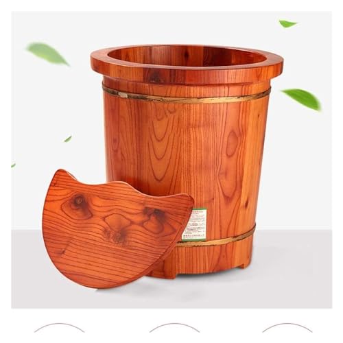 Bañera de madera sólida para pies, spa y masaje miniatura 6