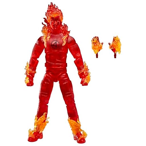 Marvel Legends Series Human Torch, Figura de acción | Ya disponible en tu tienda friki favorita! En mundofriki.es!