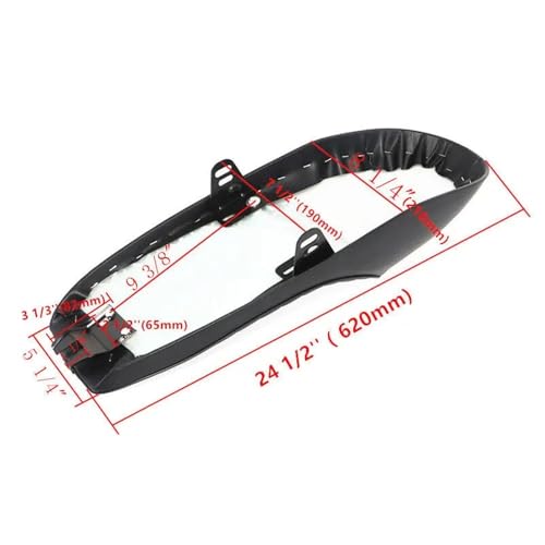 Selle moto à bosse étanche et confortable pour SR125 et CB450