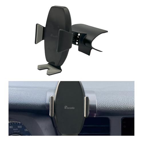 Focada Car Phone Mount Fit for Toyota Sienna 2015-2020 Auto Interior Accessories,Vehicle-Specific Dashboard Phone Holders,360° Rotating Adjustable Phone Cradle,Stable Clip Design Cell Phone Holder