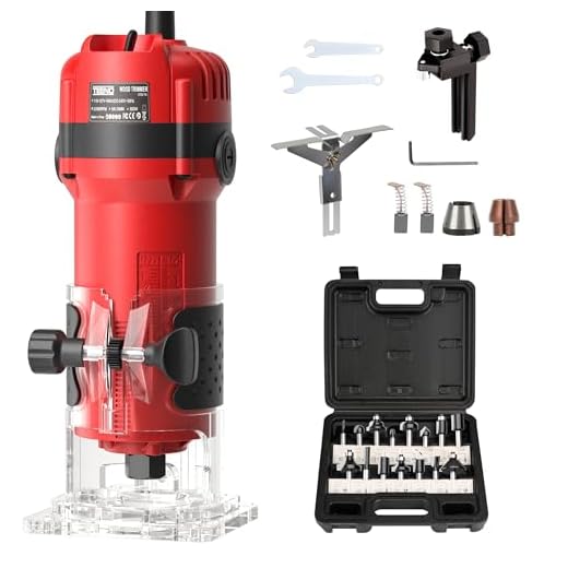 TEENO 1.25HP Wood Router with Bit Set