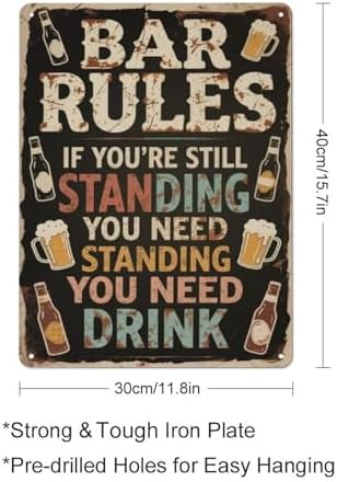 Pedestrian Signal Metal Sign - 16x12 Inch Aluminum Decor
