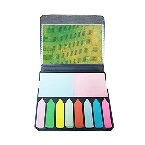 Boîte de marqueur de page Green Multi-Music pour indexation