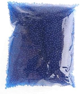 Water-Beads-Gel-Ball-Blaster-Beads-Ammo-Bullets-for-Kids-Boys-Age-5-Years-above - [Vortex Blue ] (1 Pack)