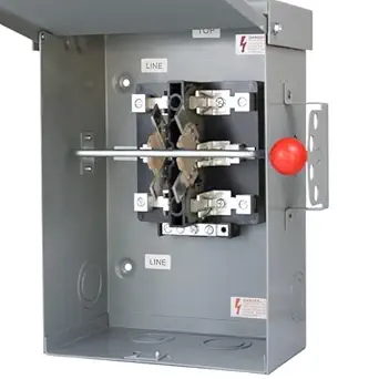 100A Manual Transfer Switch for Generator, 120/240V, 24,000W, NEMA 3R Indoor/Outdoor