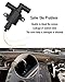 Heater Control Solenoid Valve and Plug Kit Fit for Audi A1 A3 A4 A5 A6 A7 A8 Q2 Q3 Q5 Q7 Q8 RS6 RS7 VW CC Golf Passat Polo Jetta Octavia Seat Replace 4H0121671D 4H0121671B 1J0973702