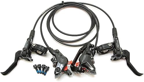 SHIMANO XT ブレーキレバー/キャリパー/ホース LRセット m8100