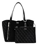 NAYA TRAP TOTE Guess Damen HANDBAG HANDTASCHE, Coal Multi, Einheitsgröße