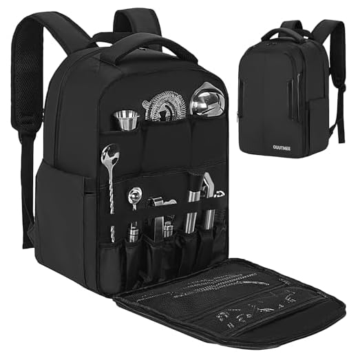 OUUTMEE Portable Bartender Backpack