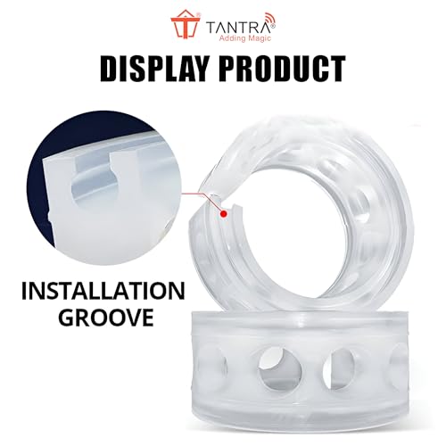 Image of TANTRA Spring Buffer (Size -C), 2 pcs. Car Suspension TPU Buffer for Bad Roads, Suspension Buffer | Shock Absorber Spring Buffer