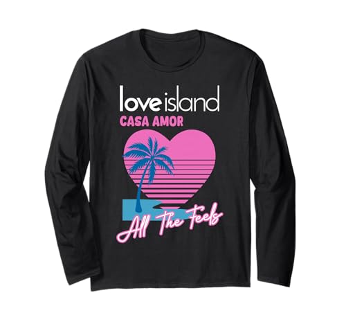 Casa Amor - All The Feels - Love Island - 80s Aesthetic Long Sleeve T-Shirt