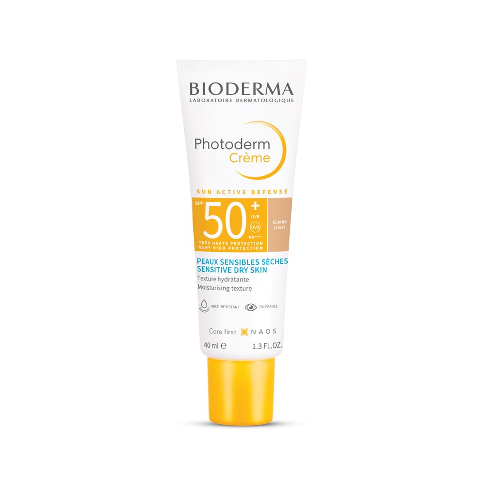 Bioderma Photoderm Creme Teinte Claire SPF 50+ Sunscreen Normal To Dry Sensitive Skin, 40ml-image-10