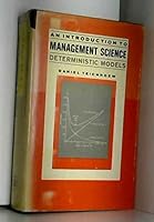 An Introduction to Management Science Deterministic Models B0000CMFM8 Book Cover