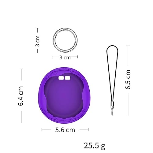 Miniatura 5 de Hesupy Silicone Protective Case for Tamagotchi Uni (2023) Virtual Pet Machine, Soft Sleeve Cover Anti-Fall Anti-Scratch Pet Game Console Case with