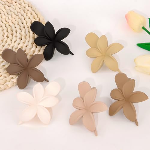 Pinzas de Pelo Planas Florales Pack 6 para Mujer Neutro miniatura 6
