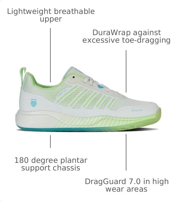 Image of K-Swiss Women's Ultra Court Pickleball Shoe