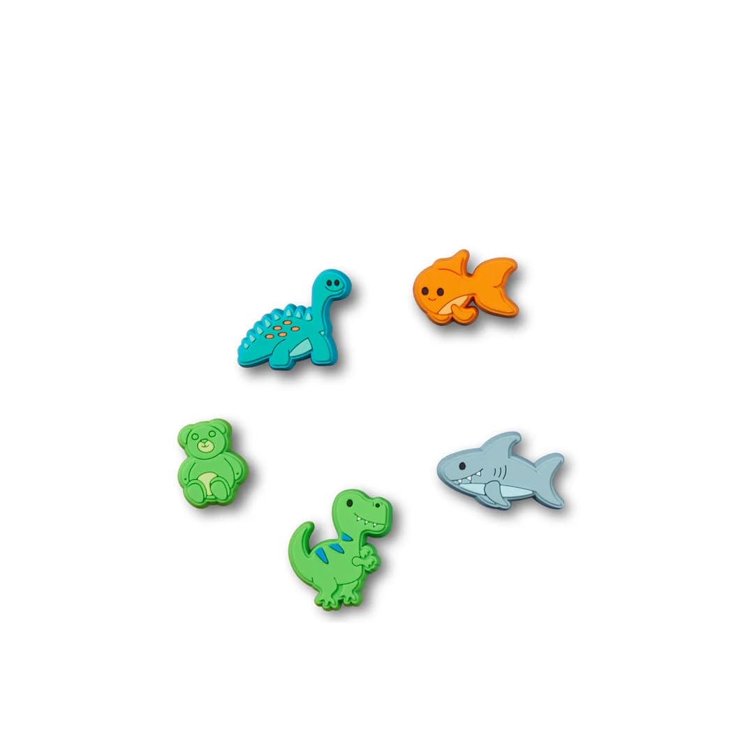 Crocs Jibbitz Charms,Cartoon Animal 5 Pack