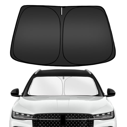 Image of ARISMOTOR Windshield Sun Shade for Lincoln Nautilus 2024-2026 | Custom Fit, Foldable Front Window Sunshade Sun Visor Protector, Block UV Rays, Keep Car Cooler