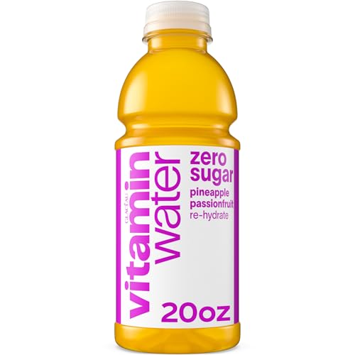 Image of vitaminwater zero sugar re-hydrate pineapple passionfruit 20oz