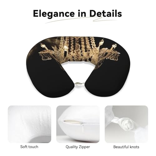 Almohada viscoelástica para cuello tamaño U ergonómica miniatura 2