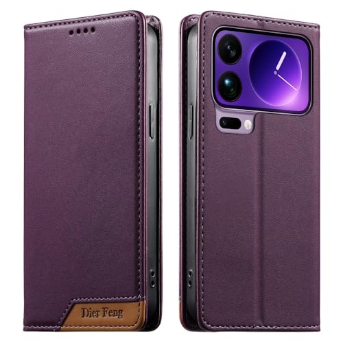 Étui Redmi Note 14 5G violet à clapet aimanté idéal au quotidien
