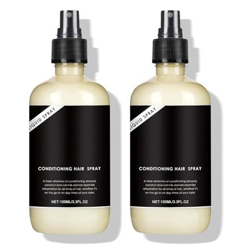 Super Milk Conditioning Hair Primer, Supermilk Hair Primer Conditioner Super-Milk Super Milk Hair Conditioner Spray Smooth Hair Care (2pcs)