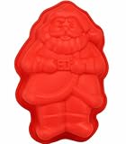 Allforhome Mini Santa Claus Christmas Silicone Cake Baking Molds Cake Pans Ice Cream Candy Making Moulds Handmade Chocolate Soap Craft Art DIY Molds