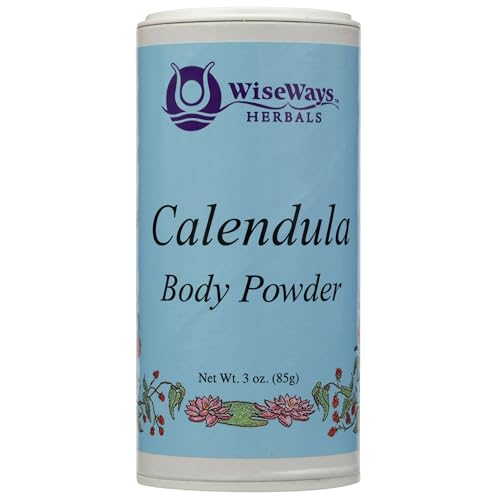 Wise Ways Herbals Calendula Poudre pour le corps, 118 ml