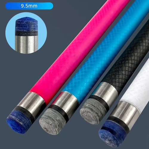 Taco de billar snooker Premium 58 pulg con estuche y tiza miniatura 4