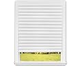 Redi Shade No Tools Original Light Filtering Pleated Paper Shade White, 36" W x 72" L, 6 Pack