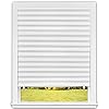 Redi Shade No Tools Original Light Filtering Pleated Paper Shade White, 36" W x 72" L, 6 Pack